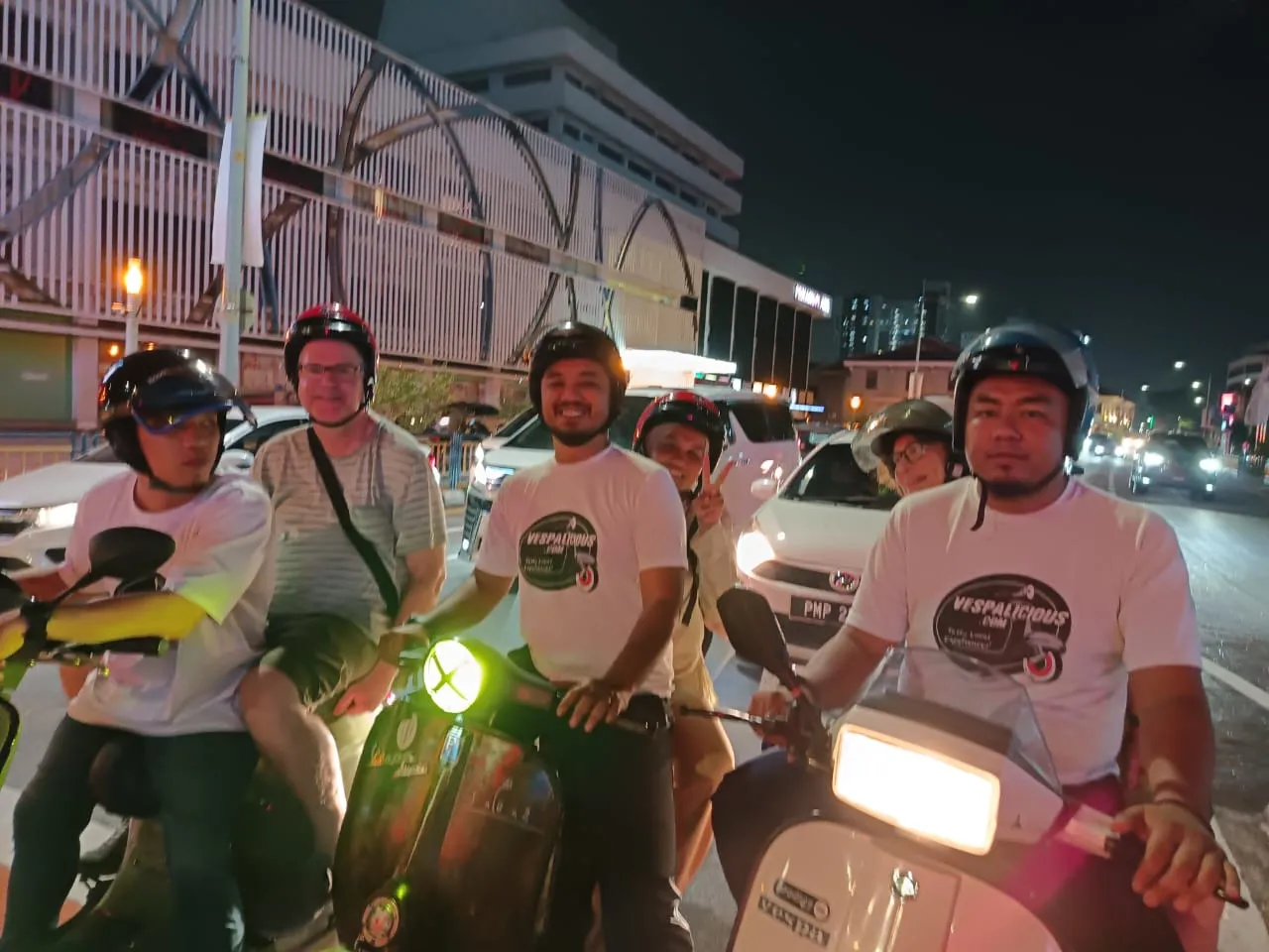 Penang Night Eat-Venture Vespa Tour